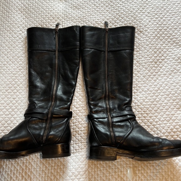 Coach boots - black size 7.5B - Picture 13 of 16